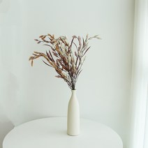 가을 억새풀 라그라스 인조 나무 갈대 3color, 아이보리