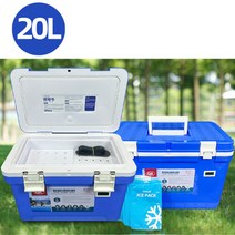 디작소 휴대용 아이스박스 (20L) (블루)_A, 선택완료, 단품없음