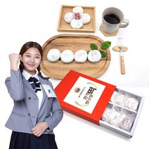 합격할수있떡 수능 시험 응원 합격 기원 떡 선물용 과일 국산 찹쌀떡 모찌 개별포장 합격떡 수능떡 선물 세트, 6. 합격했어엿 강정쌀엿세트