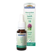 Larch 25ml Biofloral Fleurs De Bach 19, 1팩