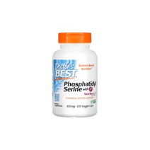 닥터스 베스트 포스파티딜세린 위드 세린에이드 함유 100mg 120베지캡슐 Phosphatidylserine Serin Aid