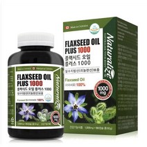 [네추럴라이즈] 플랙시드 오일 플러스 1000 FLAXSEED OIL 180캡슐