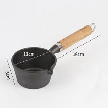 캠핑 후라이팬 프라이팬 퀵 스킬렛 알루미늄 백패킹 오토캠핑 비박 kata cast iron mini nonstick flat bottom omelette pan with 휴대용, 11cm