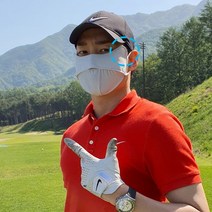 홈즈 자외선 차단 마스크 남성 여성 스포츠 연예인 패션 골프 등산 쿨마스크 / 3 color, 핑크