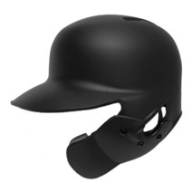 엑스필더 초경량 무광 외귀 MLB 스타일 검투사 헬멧 BK 블랙 마우스가드 탈착 가능, 우타자용(마우스가드포함)-M