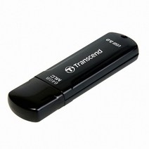 트랜센드 JetFlash 750 64GB USB메모리 블랙 (뚜껑형)