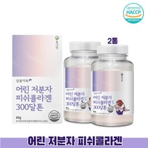 초저분자 피쉬콜라겐 펩타이드 분말 300달톤 이하 어린콜라겐 생선 비늘 추출 콜라겐 히알루론산 비타민C 이너뷰티 식약청 해썹 인증, 2통, 80g