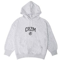 크로젬 주니어 남녀공용 특양면 스쿨 로고 오버핏 후드 CRZHDJ 177