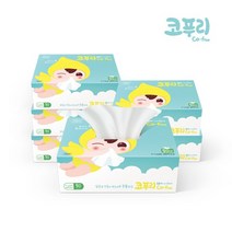생분해건티슈 코푸리 섬유 콧물티슈 각티슈 50매 6입/6cf
