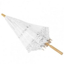 수제 신부 battenburg 레이스 과 팬 세트 웨딩 신부 우산 양산