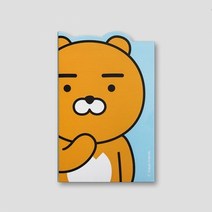 카카오프렌즈 4단 점착 메모지, 라이언, 1개