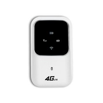 lte 라우터 와이파이 공유기 무선 휴대용 자동차 모바일 광대역 네트워크 포켓 무선, 하얀
