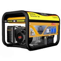 자가발전기 가솔린 3kw 3000W 220v 380V 단상 음소거, 4000W수동 + 가솔린220V