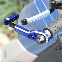 야마하 XMAX300 튜닝 너클가드 오리지널 배틀가드 바이커스 전년식, Blue - 블루, 1개