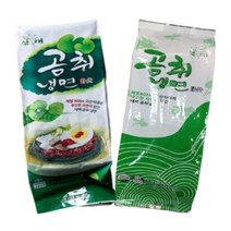 텃골푸드 곰취냉면 2kg x 2봉 면사리 20인분 냉동보관