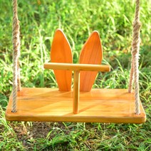 야외그네 나무그네 성인 그네 정원 목재 원목 정원그네, TM토끼그네 -손잡이버전