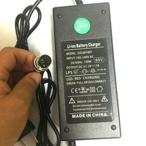 67.2V 2A 리튬 이온 배터리 충전기 수레 전기 자기 균형 외발 자전거 스쿠터 스케이트 보드 60V XLR 3 핀 1, 01 미국