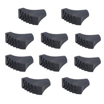 등산스틱 노르딕워킹 등산용 지팡이 5 pcs10 pcs20 pcs 폴 트레킹 폴 팁 팁, 10개