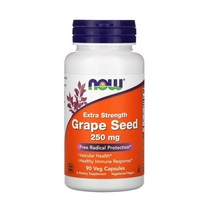NOW Foods 나우푸드 포도씨 추출물 250mg 90정 그레이프시드 그레이프씨드 Grape Seed 폴리페놀 루틴 amla 추출물