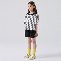 셀덴 SH02 시원소재 하트 4부 블랙 팬츠 EDTA22351