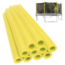 점핑트램폴린트램폴린 폴 폼 슬리브 8 개/10 개 커버 패딩 튜브 보호, 05 yellow 10pcs