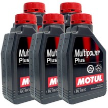 더뉴말리부 2.0 SIDI Turbo 가솔린 엔진오일 합성유 5w30 멀티파워플러스 5L, 5개, 1L