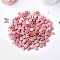 50g 100g 천연 크리스탈 자갈 표본 로즈 쿼츠 자수정 홈 장식 다채로운 수족관 힐링 에너지 스톤 락 미네랄, 100 그램, 로도크로사이트