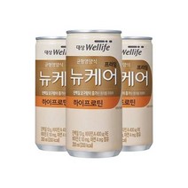웰라이프 영양보충 대상웰라이프 뉴케어 하이프로틴 (200ml x 30캔) 고단백 간식 노인식 영양균형식 체중조절, 10set
