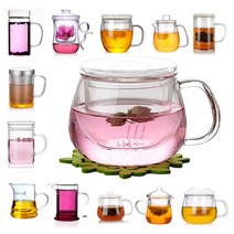 티머그 티인퓨저 차거름망 찻잔 유리티포트 티용품, 09_거름망차포트/320ml(GTM25508)