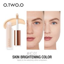 촉촉한 커버 커버력좋은 파운데이션 광채 스틱 물광 하이라이터 건성 복합성 매트 쿠션 컨실러 프라이머 블러셔 o.two.o 메이크업 페이스 풀 리지 롱래스팅 워터프루프 리퀴드, 01