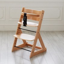 미코 유아 아기 식탁의자 하이체어 의자 스탠다드 내추럴