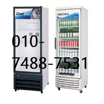 유니 중고음료수냉장고 쇼케이스냉장고 냉동고, 블랙도색