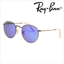 레이밴 RB3447 001 53mm 50mm 미러 라운드메탈 선글라스 RayBan