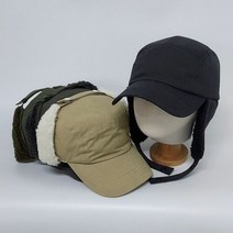 겨울 방한용품 데일리 캠프 이어플 랩 캡모자