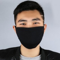 빨아쓰는 3겹 순면마스크 성인용 마스크 방한대, 상세페이지 참조