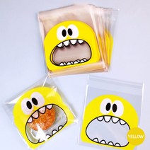 곰신개별포장 개별포장지 랩핑페이퍼 어린이집 선물 opp 100매, 그린