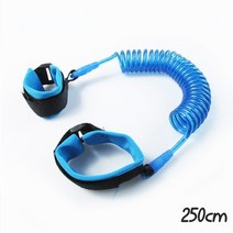 안티 분실 손목 링크 유아 끈 안전 하네스 아기 스트랩 밧줄 야외 산책 핸드 벨트 밴드 팔찌 아이 Dropshipping, 02 250cm blue