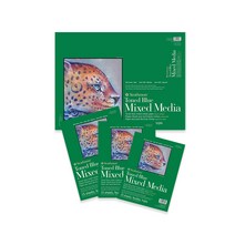 스트라스모아 S4 toned blue 믹스메디아 패드 스케치북 크로키북 드로잉, 28x35cm