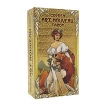 [인터타로] 골든 아르누보 타로카드 Golden Art Nouveau Tarot [한글해설서 주머니증정] 직수입 정품