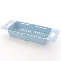 개폐식 싱크 배수 랙 스토리지 랙 주방 플라스틱 그릇 젓가락 랙 가정용 야채 스토리지 랙 그릇 랙 워시, Blue