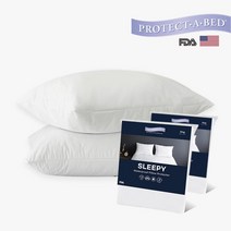 프로텍트어베드 ♥ 프로텍트어베드 슬리피 방수 베개커버 50x70 그레이
