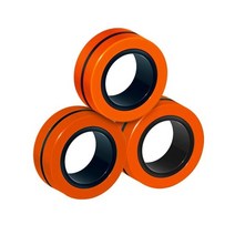마술 도구 소품 스트레스 릴리프 자기 링 불안을위한 fidget 완구 안티 스트레스 롤러 핑거팁 완구 핑거 스피너 매직 링, 협력사, 11-3개