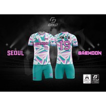게코스포츠 서울 개운중학교 풋살클럽 / 서울축구유니폼 / 서울풋살유니폼 / 서울단체팀복제작