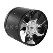 고속 주방 화장실 환풍기 환풍팬 배기팬 가정용 강력, 흰색 8인치 200 양방향 실린더