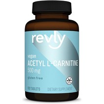 Revly 아세틸 L-Carnitine 500mg 100정 비건