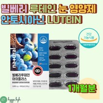 안토시아닌 빌베리 루테인 눈 건강 영양제 식약처인증 눈에좋은 건강기능식품 마리골드꽃추출물 오일 토코페롤 밀납 베타카로틴 결명자잎 헤마토코쿠스 대두레시틴 홈쇼핑 추천 눈시림