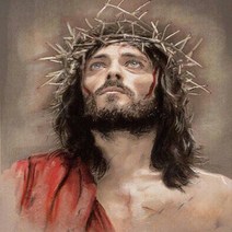 그리스도 기독교 예수님 종교 그림 보석십자수 재료, 큐빅 큐빅 50x50CM