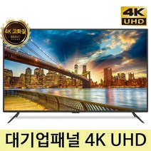 익스코리아 65형 UHD TV 4K HDR 1등급 대기업패널 고화질 방문설치, 65TV 방문 벽걸이설치(상하형)
