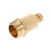 Mtsooning 1.3cm1/2인치 NPT 공기 배기 머플러 소결 브론즈 브리더 공압 소음기 필터