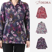 데드라 엄마옷 TBB5023 더블카라넥티셔츠 50대 여성의류 중년여성의류 빅사이즈